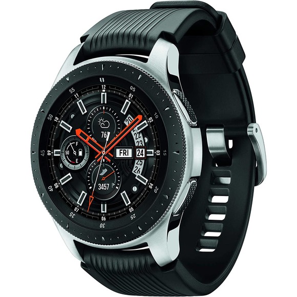 SAMSUNG Galaxy Watch (46mm, GPS, Bluetooth) – Silver/Black (US Version) - Picture 1 of 4